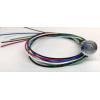 RS PRO Tlačítkový spínač IP67 SPST Panel Okamžité Osvětlené 16 mm 2 A, barva LED: Modrá, Zelená, Červená 36 V dc