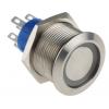 RS PRO Tlačítkový spínač, řada: MPB22 IP67 DPDT Panel Okamžité Osvětlené 22.2 mm 5 A, barva LED: Červená 12 V dc 250 V