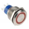 RS PRO Tlačítkový spínač, řada: MPB22 IP67 DPDT Panel Okamžité Osvětlené 22.2 mm 5 A, barva LED: Červená 36 V dc 250 V