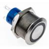 RS PRO Tlačítkový spínač, řada: MPB22 IP67 DPDT Panel Okamžité Osvětlené 22.2 mm 5 A, barva LED: Žlutá 36 V dc 250 V ac
