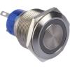 RS PRO Tlačítkový spínač, řada: MPB22 IP67 SPDT Panel Okamžité Osvětlené 22.2 mm 5 A, barva LED: Modrá 36 V dc 250 V ac