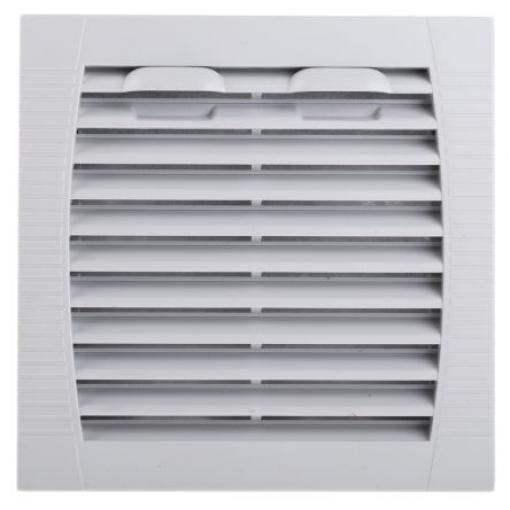 RS PRO Ventilátorový filtr, řada: OA109LFGS 113.8 m³/h 230 V ac AC IP55, IP54 156 mm 156 mm