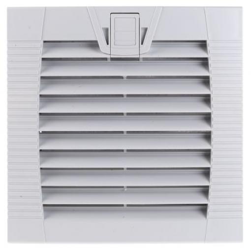 RS PRO Ventilátorový filtr, řada: OA109LFGH 113.8 m³/h 230 V ac AC IP54, IP55 156 mm 156 mm