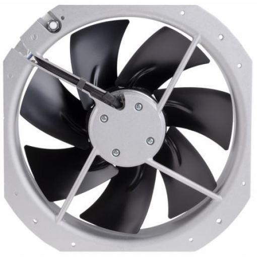 RS PRO Axiální ventilátor, řada: OA280AN, průtok vzduchu: 1919.9 m³/h 158 W 230V ac 0.82 A IP55 280 mm 280mm 80 mm