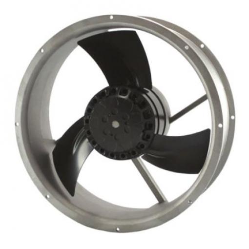 RS PRO Axiální ventilátor, řada: OA2543AN, průtok vzduchu: 1580.1 m³/h 105 W 230V ac IP56 254 mm 254mm 89 mm
