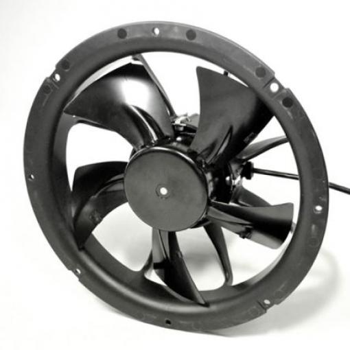 RS PRO Axiální ventilátor, řada: OA200EC, průtok vzduchu: 781.5 m³/h 26 W 230V ac 0.24 A IP55 250 mm 250mm 76 mm