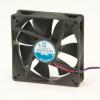 RS PRO Axiální ventilátor, řada: OD9225, průtok vzduchu: 90 m³/h 3 W 12 V dc 240 mA IP55 92 mm 92 mm 25 mm