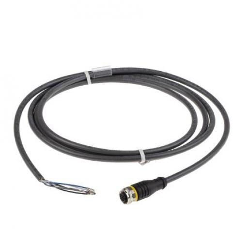 Kabel ovladače snímače, A: Vnitřní, A: M12, Rovný 5, B: Bez koncovky, 60V, IP67, řada: RKS4 Turck 2 m