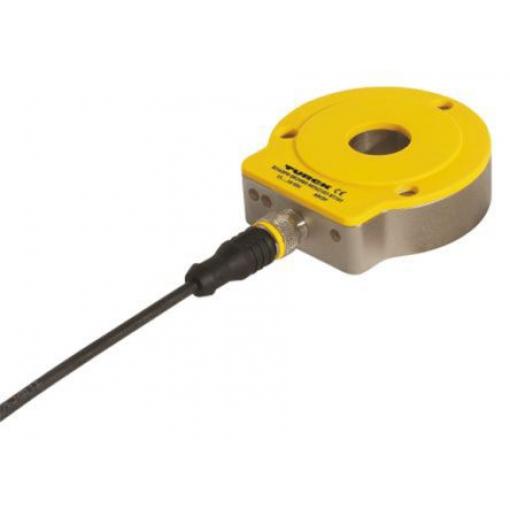 Absolutní kodér, řada: RI360P0 Indukční úhlový Analogové 30V dc 12000 rpm Dutý IP69K, IP68 Turck 22 mm