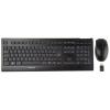 Sada klávesnice a myši, Černá Bezdrátová AZERTY Standardní, USB CHERRY