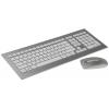 Sada klávesnice a myši, model: DW 8000, Stříbrná Bezdrátové Qwerty Standardní, USB Cherry