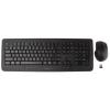 Sada klávesnice a myši, model: DW 5100, Černá Bezdrátové QWERTY (USA) Standardní, USB Cherry
