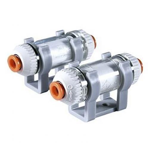Podtlakový filtr, řada: ZFC 5 μm SMC, přípojka portu: 4 mm Dia