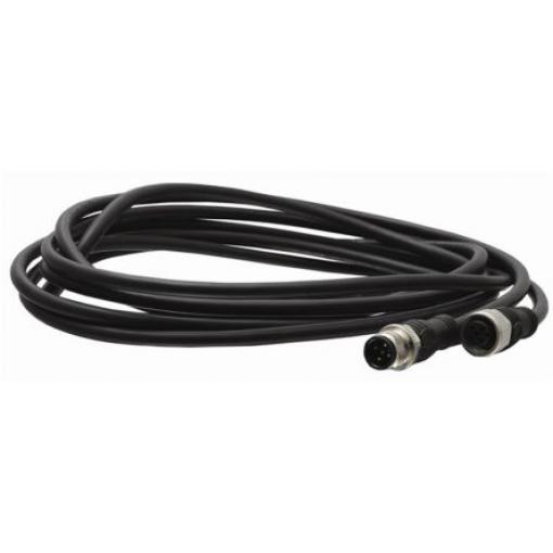 Kabel ovladače snímače, A: Vnější, A: Se závitem 5, B: M12 5, B: Vnitřní 5, řada: M12-C312 ABB Jokab 3 m