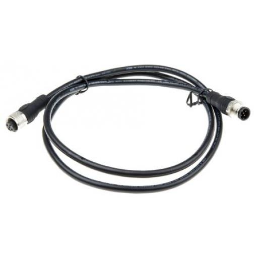Kabel ovladače snímače, A: Vnitřní, A: Se závitem 5, B: M12 5, B: Vnější 5, řada: M12-C112 ABB Jokab 1 m