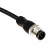 Kabel ovladače snímače, A: Vnitřní, A: M12 5, B: M12, B: Vnější 5, řada: M12-C2012 ABB Jokab 2 m