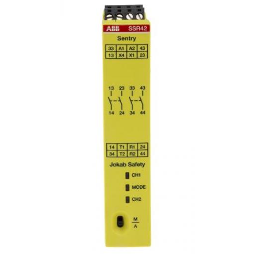 ABB Jokab SSR42 Bezpečnostní relé 24 V dc 4