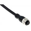 Kabel ovladače snímače, A: Se závitem 8, B: Vnitřní, řada: M12-C203 ABB Jokab 2 m