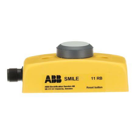 ABB Jokab Smile 11 RB Vynulovat Osvětlené Tlačítko nouzového vypínače Montáž do panelu 32.2 mm 1 NO IP65
