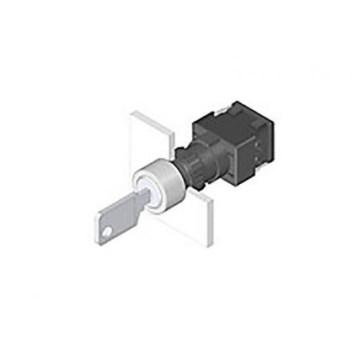 EAO Zámkový spínač na klíč IP65 5 A 2 pozic 55 °C Standardní -25 °C