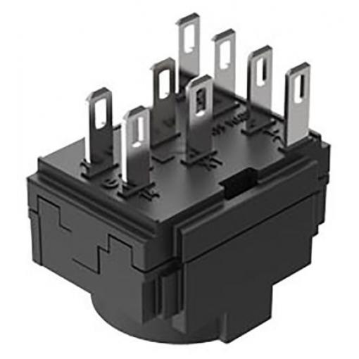 EAO Blok kontaktů tlačítkového spínače, řada: 61 Blok kontaktů 3 NO 250V ac/dc Pájecí