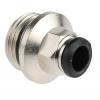 RS PRO Pneumatická armatura, řada: RS PRO, 8mm Zásuvný, Vnější Odolné vůči chemikáliím 1/2" G