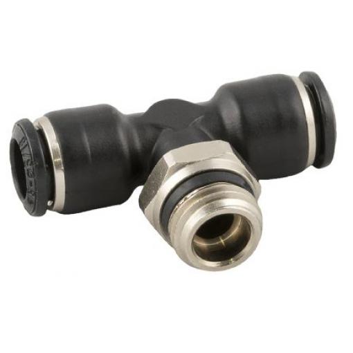 RS PRO Pneumatická armatura, řada: RS PRO Vnější Odolné vůči chemikáliím 1/4" Potravinářský stupeň R