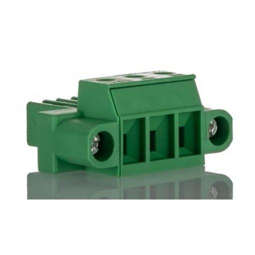 Phoenix Contact Zásuvný blok Terminal, řada: DFK-PC 4/2-GF-7.62, rozteč: 7.62 mm, počet řad: 1, počet kontaktů: 2,