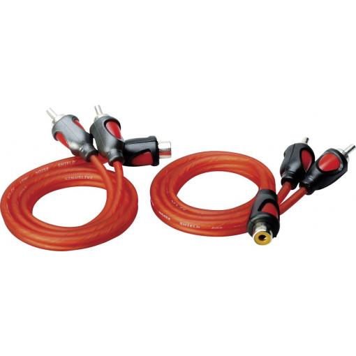Sinuslive YK-2 Y cinch kabel 0.50 m [1x cinch zásuvka - 2x cinch zástrčka]