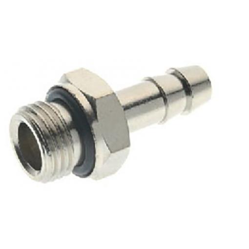 Přípojka hadicová Adaptér, Mosaz, vnitřní průměr hadice: 8 mm (vnitřní prům.), pracovní tlak: 150 bar RS PRO