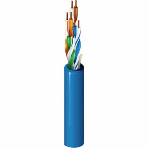 Belden Cat5e Ethernetové kabely, řada: 1585A, Modrá, Polyvinylchlorid 305 m, typ pláště: Nestíněný Nestíněný