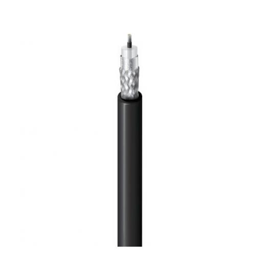 Koaxiální kabel, řada: 9223 RG58, Černá Polyvinylchlorid, vnější průměr: 4.826 mm OD 152.4 m 50 Ω Belden Bez koncovky