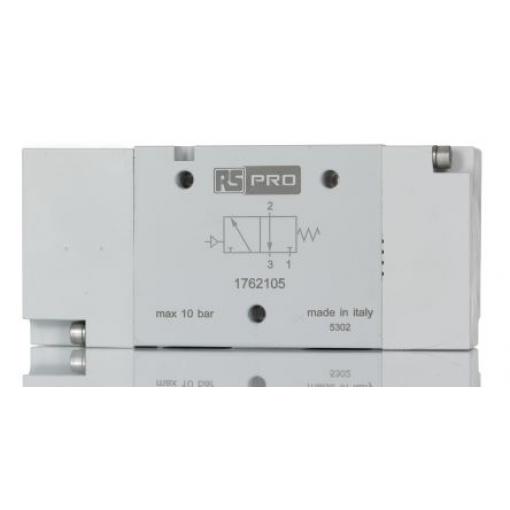 Pneumatický solenoidový ventil 3/2 běžně zavřený, řada: 01VP G Pneumatický, max. průtok: 5000 NL/min RS PRO