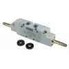 Pneumatický solenoidový ventil 5/3 PC, řada: 01V G Solenoid, max. průtok: 1200 NL/min RS PRO