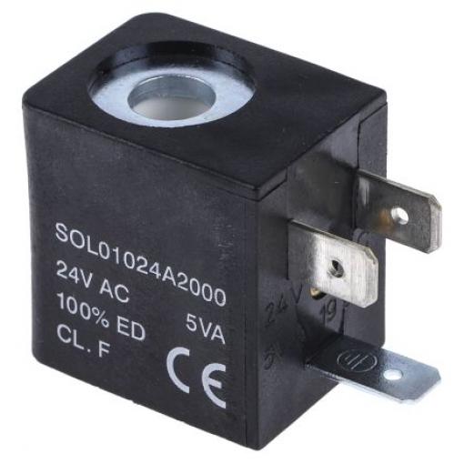 Cívka elektromagnetu, cívka elektromagnetického ventilu 24 V ac RS PRO
