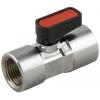 Mikroventil, řada: GHILUX ART. 6400 barva Červená Držadlo R 1/8 BS 21, ISO 7.1, DIN 2999, ISO 228, materiál tělesa: