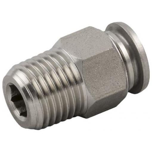 RS PRO Pneumatická armatura, řada: RS PRO Vnější Odolné vůči chemikáliím 3/8" Potravinářský stupeň R