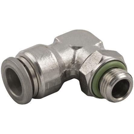RS PRO Pneumatická armatura, řada: RS PRO, 4mm Zásuvný, Vnější Odolné vůči chemikáliím M5 Potravinářský stupeň