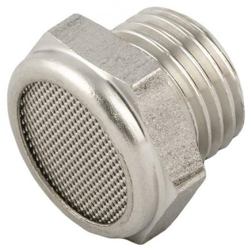 Pneumatický tlumič, Nerezová ocel RS PRO 10 bar, Se závitem G
