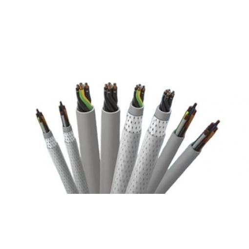 Ovládací kabel, řada: CY 4žilový 0.75mm² Polyvinylchlorid plášť Belden 50 m Stíněný, Šedá