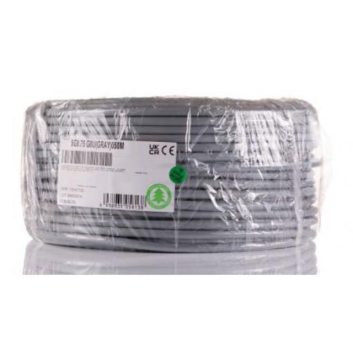 Ovládací kabel, řada: YY 5žilový 0.75 mm² Polyvinylchlorid plášť Belden Nestíněný 50 m, Šedá