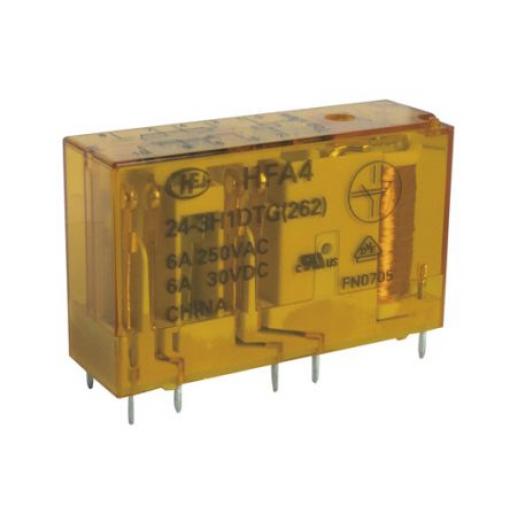 Hongfa Europe GMBH Povrch 12 V dc 1pólový DPDT