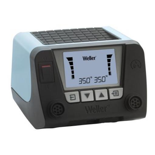 Pájecí stanice, číslo modelu: WT 2M 2výstupová LCD 230 V, Typ G, Typ F Weller 450 °C Pájení 150 W