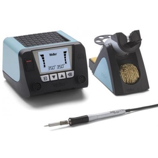 Pájecí stanice, číslo modelu: WT 2010M 2výstupová LCD 230 V, Typ G, Typ F Weller 450 °C Pájení 150 W