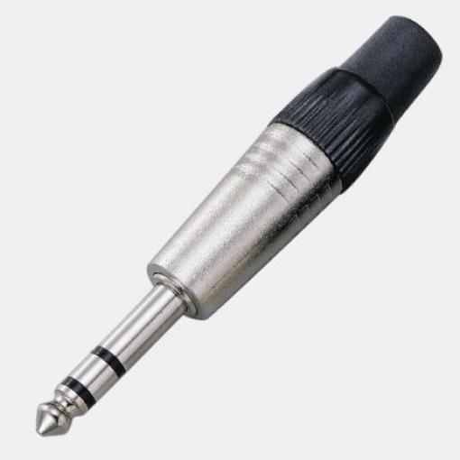 RS PRO Konektor TRS, Stereo Vnější, 6.35 mm 1A, orientace těla: Rovný, 500 V dc