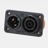 RS PRO Kompaktní napájecí konektor, Montáž do panelu, 250V dc, 500 V dc 16A