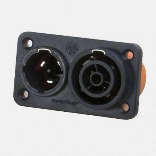 RS PRO Kompaktní napájecí konektor, Montáž do panelu, 250V dc, 500 V dc 16A