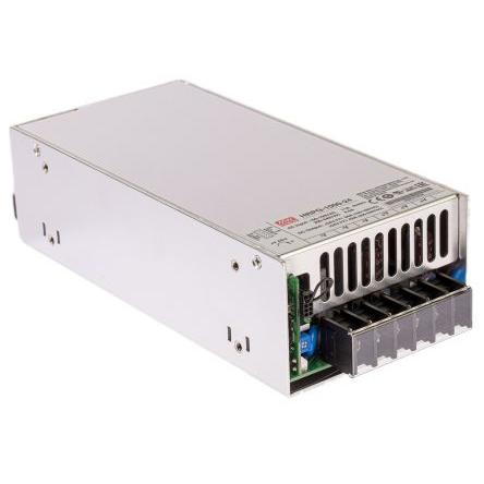 Spínaný napájecí zdroj, počet výstupů: 1 HRPG-1000-24 24V dc Šasi 1.008 kW HRPG-1000 MEAN WELL 370 V dc, 264V ac