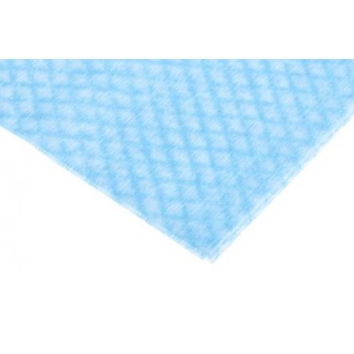 RS PRO Hadry, RS PRO, Modrá, Čištění lehkých nečistot Suché Krabice, počet ubrousků: 50 V balení 42 x 38 cm Opakované