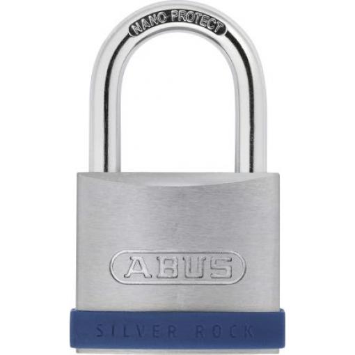 ABUS Zabezpečovací visací zámek S klíčem Odolnost vůči povětrnostním vlivům, Ocel Obojí 8.5 mm třmen, Modrá 57.1 mm